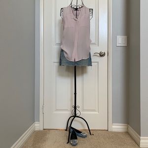 New theory light purple tank blouse P